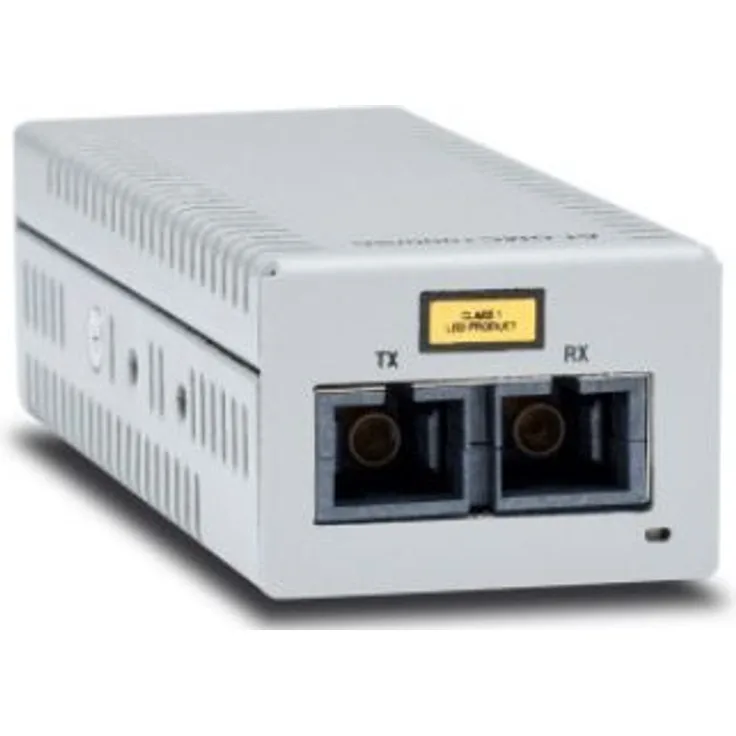 Allied Telesis AT-DMC1000/SC Transceiver/Medienkonverter - 2 Anschluss(e) - 1 x Netzwerk (RJ-45) - USB - 1 x SC - Duplex SC Port - Duplex LC Port - Glasfaserleiter, Twisted Pair - Multimode Fiber - Gigabit Ethernet - 10/100/1000Base-TX, 1000Base-SX - 500