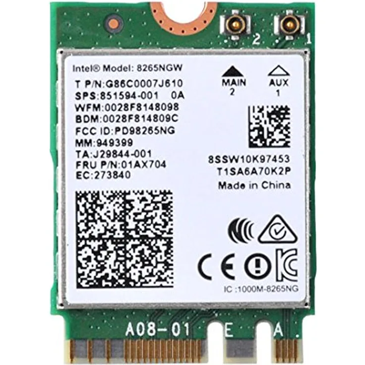 Intel Dual Band Wireless-AC 8265NGW