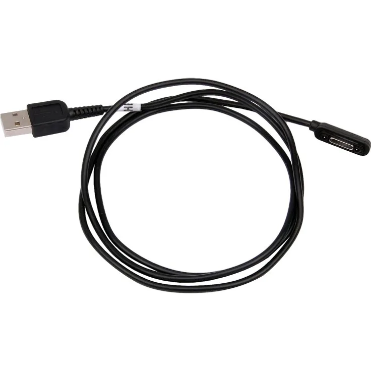 VHBW USB Ladekabel magnetisch Sony Xperia Z-Reihe, schwarz