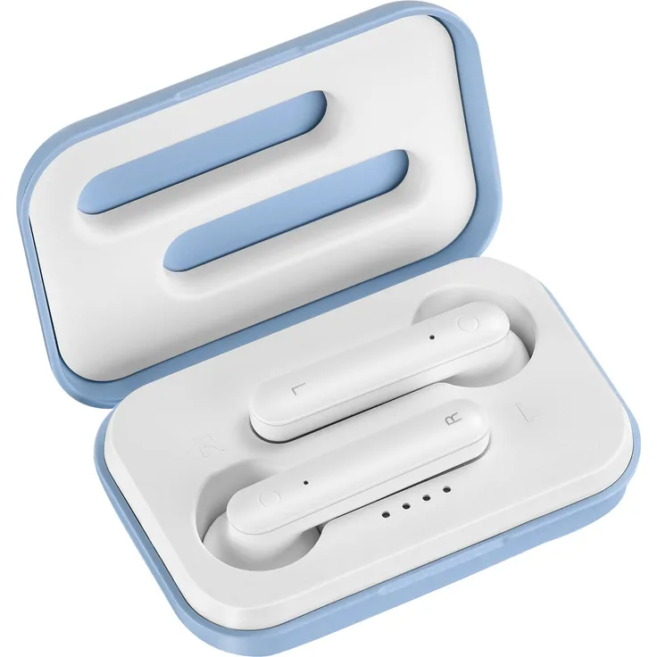 CORN TECHNOLOGY Onestyle TWS-BT-V11 In-Ear Kopfhörer mit Bluetooth, blau