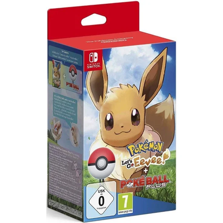 Pokémon - Let's Go, Evoli! + Pokéball Plus (Switch) – Bild 1