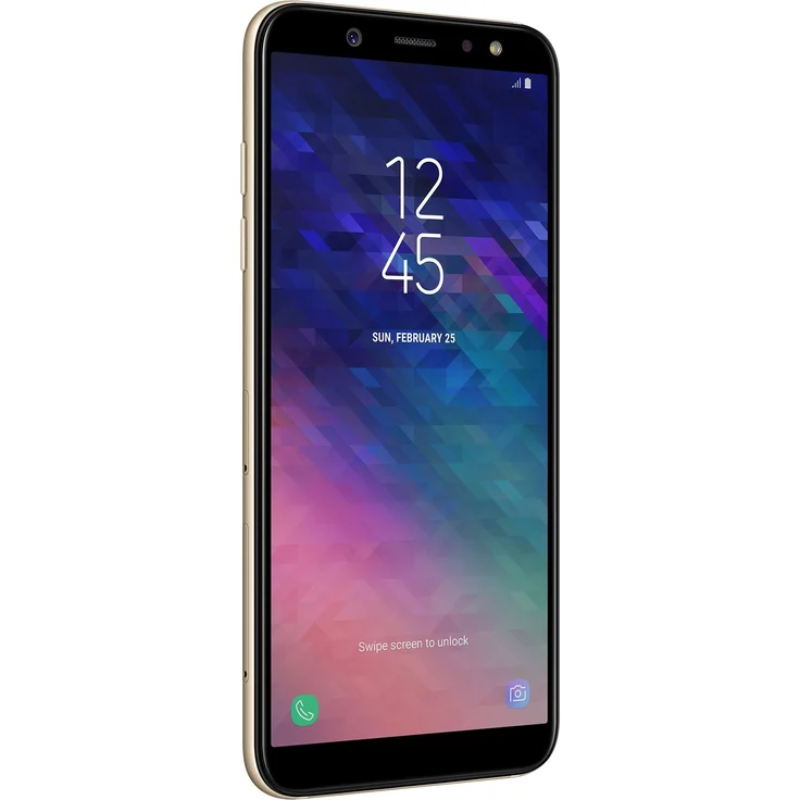 Samsung Galaxy A6 (2018) Smartphone 14,22cm (5,6 Zoll) SAMOLED-Display, 32GB interner Speicher, 3GB RAM, Dual-SIM, Android, Gold – Bild 8
