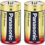 Panasonic Pro Power Alkali-Batterie (Baby C, LR14, 2er Pack)