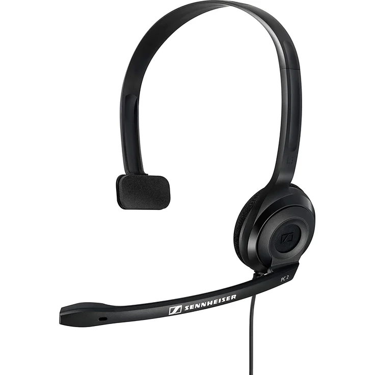 Sennheiser PC 2 Chat Headset, VoIP-Headset, schwarz – Bild 1