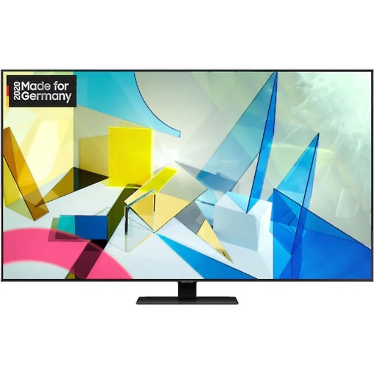 Samsung GQ75Q80TGT 189 cm (75 Zoll) QLED Smart TV (Ultra HD, HDR) HD-Triple-Tuner (Sat, Antenne, Kabel) Modelljahr 2020 Energieklasse G (DE-Modell) – Bild 1