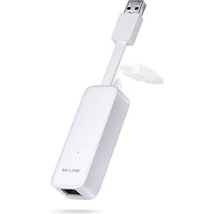 TP-Link UE300 USB-3.0- 10-100-1000Mbit-s-Gigabit-Ethernet-Adapter (mit einklappbarem Kabel, für Apple Macbook, Surface Pro, XPS, Ultrabook, Chromebook, PC, Mac und weitere)