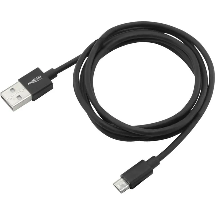 Micro-USB Daten- und Ladekabel 120 cm (Schwarz)