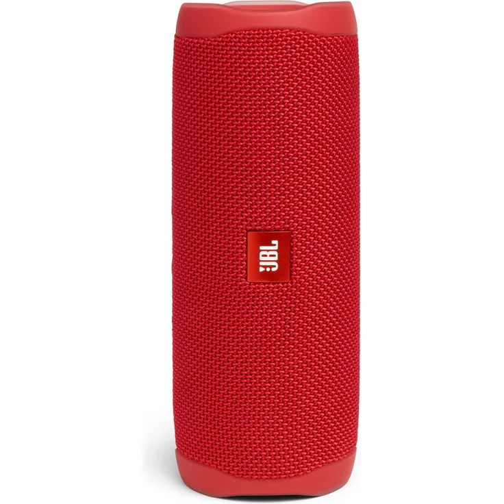 JBL Flip 5 Bluetooth Box (Wasserdichter, portabler Lautsprecher mit umwerfendem Sound, bis zu 12 Stunden kabellos Musik abspielen) rot – Bild 1