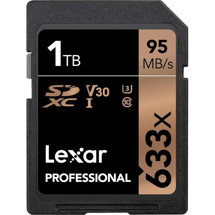 Lexar Professional 633x 1TB SDXC UHS-I Karten – Bild 1