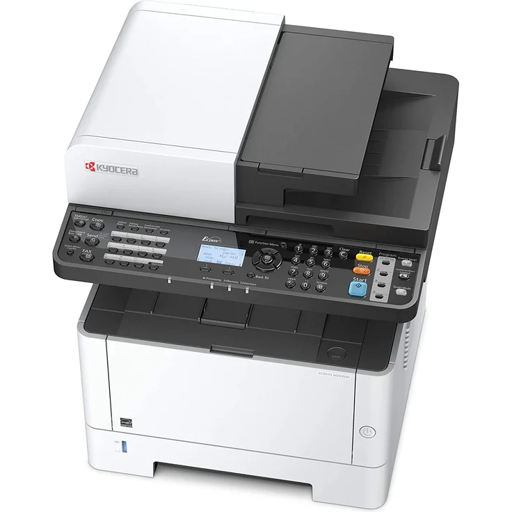 Kyocera Ecosys M2635dn (4-in-1) Multifunktionsdrucker - (Laser) Mono, Druckgeschwindigkeit: 35 s/w, Auflösung: 1200 x 1200, LAN, AirPrint, Mobile Print, Cloud Print (1102S13NL0) – Bild 4