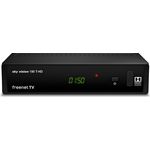Sky Vision 150 T-HD DVBT-2 Receiver, Digitaler Receiver für DVB-T2, HD TV Receiver, HEVC H.265 Decoder, HDMI, USB 2,0, LAN, SCART, Dolby DIGITAL Plus, freenet TV Receiver, Schwarz