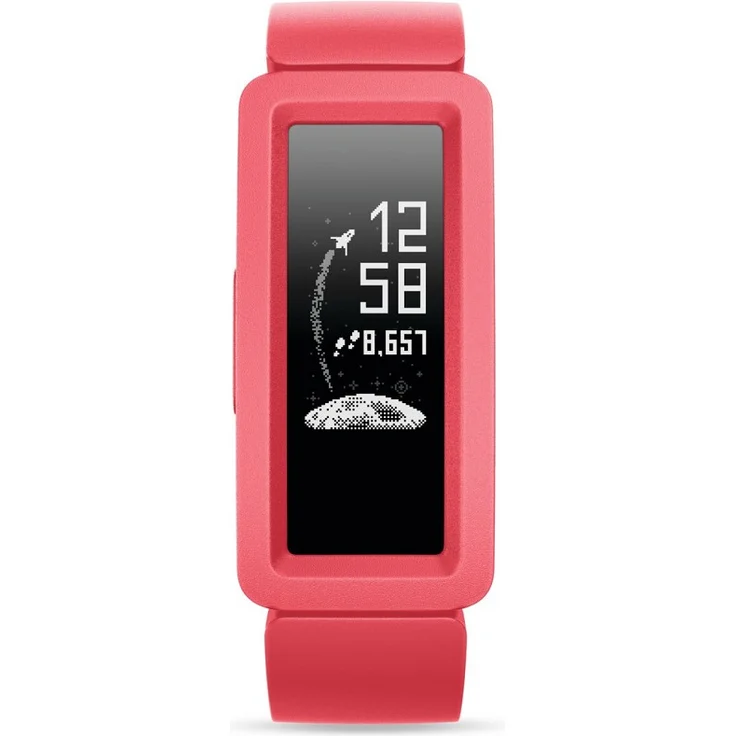 Fitbit Ace 2 Fitness-Tracker Kinder, Einheitsgröße, Watermelon/Teal – Bild 2