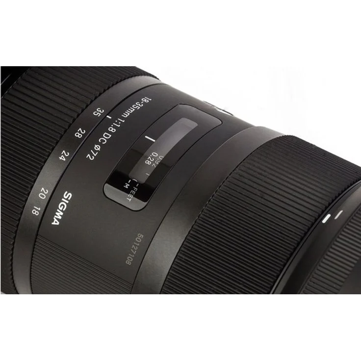 Sigma 18-35mm F1,8 DC HSM Art Objektiv (72mm Filtergewinde) für Canon Objektivbajonett – Bild 3