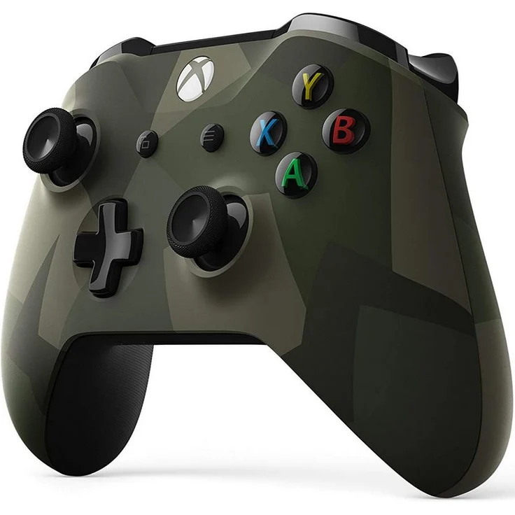 Microsoft Xbox One S Wireless Controller Armed Forces II Special Edition Grün (WL3-00096) (PC, Xbox One, Xbox Series) – Bild 2