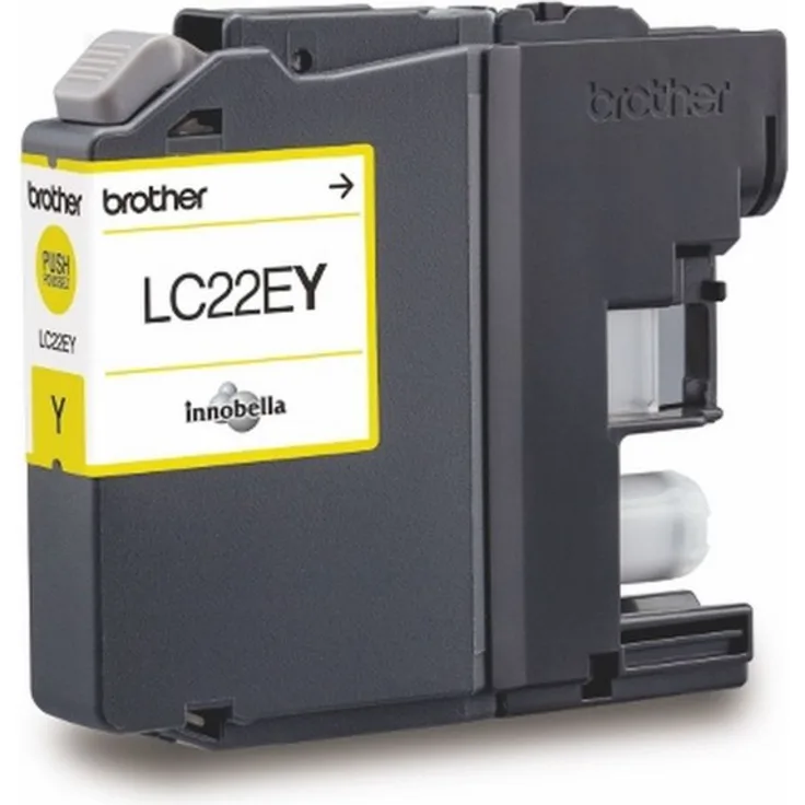 Brother LC-22EY,Yellow,Original Tintenpatrone für Brother MFC-J5920DW