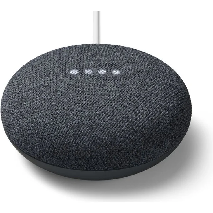 Google Nest Mini (2. Generation) Sprachassistent Carbon/Anthracite – Bild 4