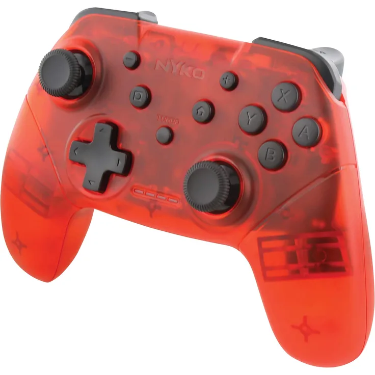 Nyko Wireless Core Controller - Bluetooth Pro Controller Alternative with Turbo and Android/PC Compatibility for Nintendo Switch - Red [ ]