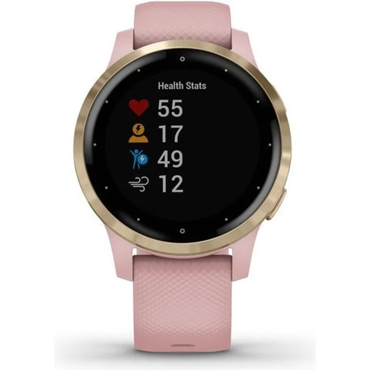 Garmin vívoactive 4S Smartwatch Damen, 40mm, Roségold/Rosa – Bild 2
