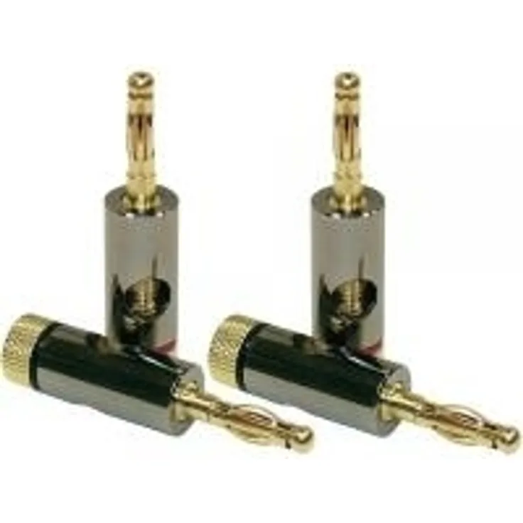 Dynavox Bananenstecker Gold (206857)