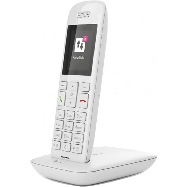 Telekom Speedphone 11 mit Basis und AB VoIP-Telefon weiß mit Basis und AB – Bild 1