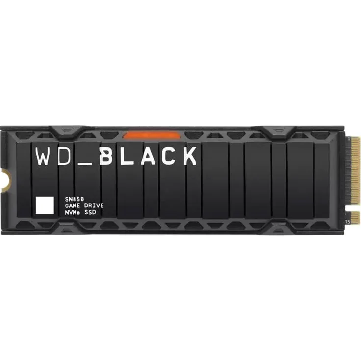 WD Black SN850 NVMe SSD WDS200T1XHE - Solid-State-Disk - 2 TB - intern - M.2 2280 - PCI Express 4.0 x4 (NVMe) (WDS200T1XHE)