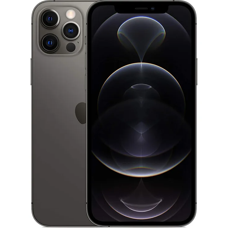 Apple iPhone 12 Pro 5G Smartphone 15,49cm (6,1 Zoll) OLED-Display, 256GB interner Speicher, Dual-SIM, Graphite