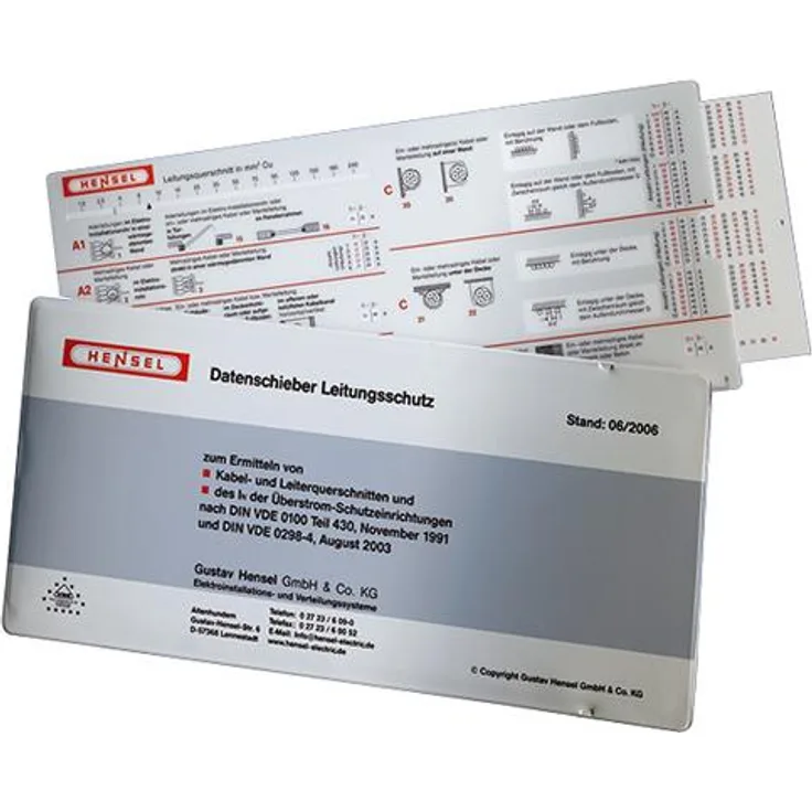 Hensel 775027 Datenschieber, Leitungsschutz