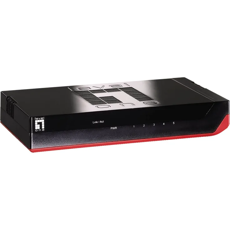 LevelOne Switch 5x GE GSW-0507 Kunststoff