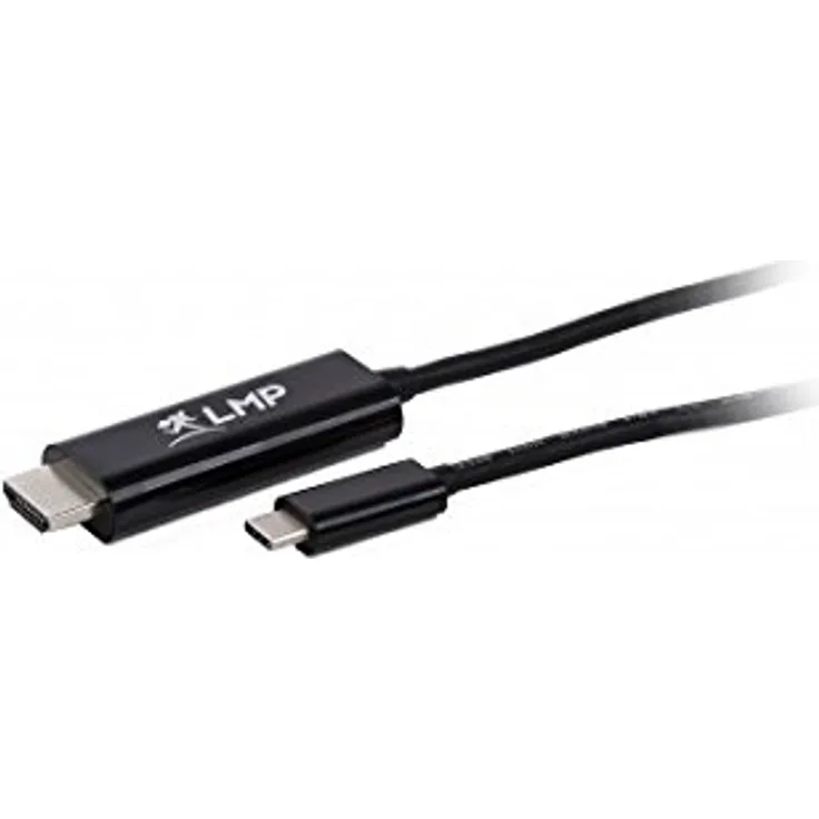 LMP 16055 Kabel USB-C 3.1 zu HDMI 2.0, 1,8 m, schwarz