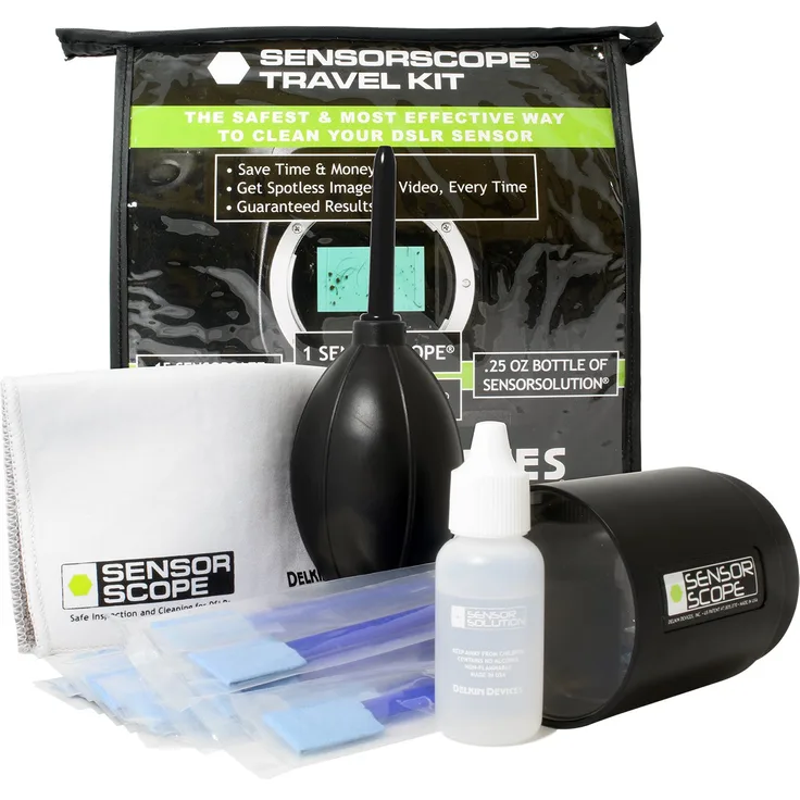 Delkin Devices SensorScope System DSLR und spiegellose Kamera Reise-Kit – Schwarz