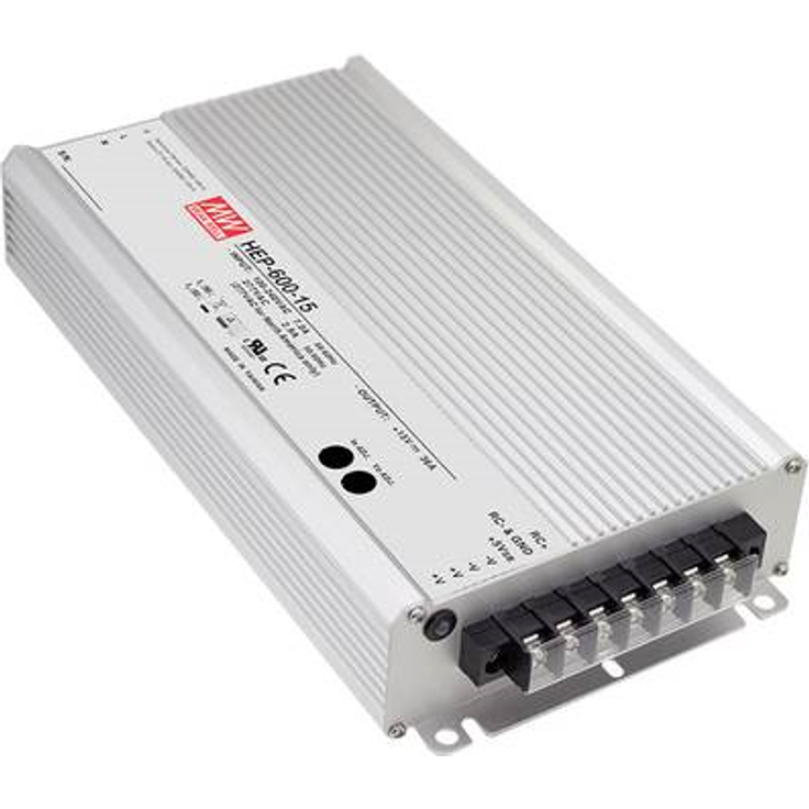 Mean Well AC/DC-Netzteilbaustein, geschlossen HEP-600-15 (HEP-600-15)