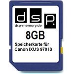 DSP Memory Z-4051557401969 8GB Speicherkarte für Canon IXUS 970 IS