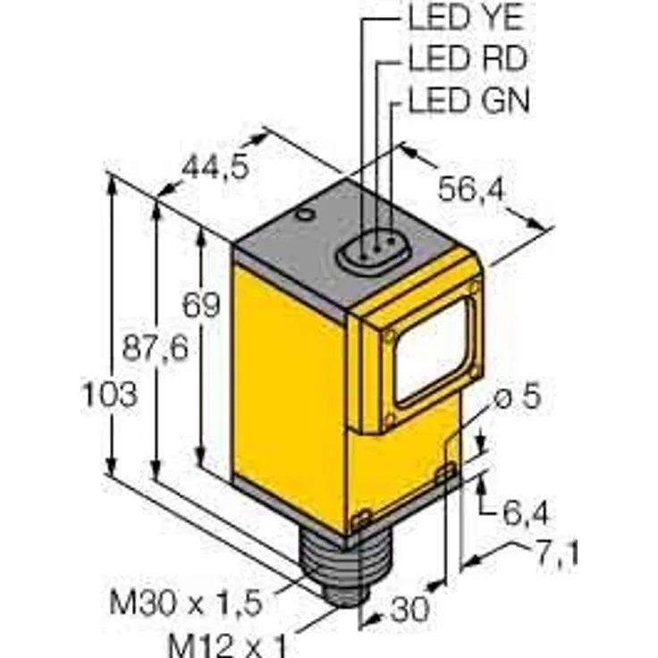 TURCK Reflexionslichtschranke Q45BB6LLQ6