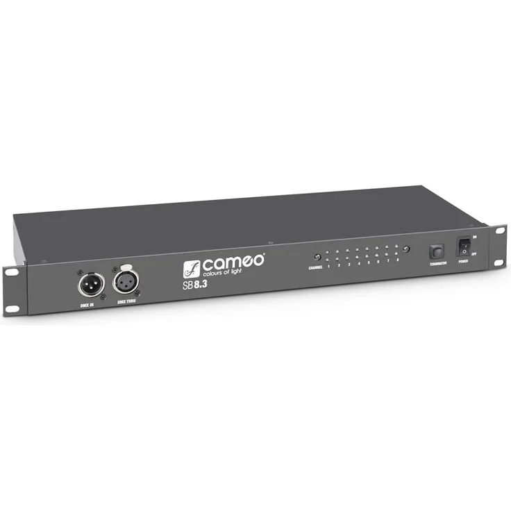 Cameo SB8.3 8-Kanal DMX Splitter / Booster (3-Pol)