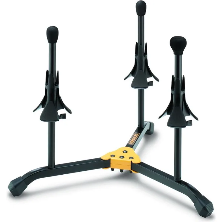 HERCULES HCDS-513B Mehrfachständer mit 2 Kegel für Trompete-Kornett