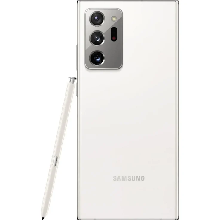 Samsung Galaxy Note 20 Ultra 5G Smartphone 17,53cm (6,9 Zoll) AMOLED-Display, 256GB interner Speicher, 12GB RAM, Dual-SIM, Android, Mystic White – Bild 2