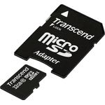 Transcend Extreme-Speed Micro SDHC 32GB Class 10 Speicherkarte mit SD-Adapter (bis zu 20MB/s)