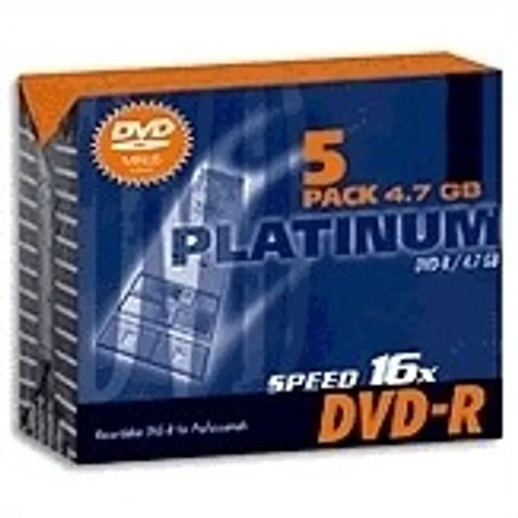 Bestmedia Platinum DVD-R 4.7 GB 5er JewelCase