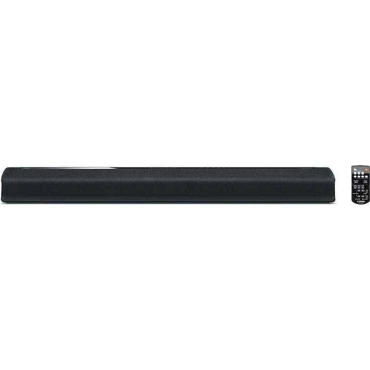 Yamaha YAS-306 MusicCast 2.1, 7.1 (virtuell), 2.2 Soundbar mit Subwoofer, kabellos, geeignet für TV, schwarz (2016) – Bild 1