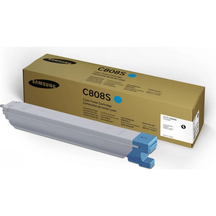 Samsung CLT-C808S/ELS Toner, 20000 Seiten, cyan