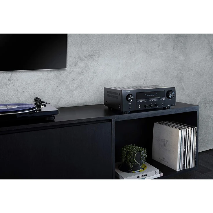 Denon DRA-800H Stereo Receiver und Verstärker, Alexa Kompatibel, HDMI, Bluetooth, WLAN, DAB+ Radio, Musikstreaming, AirPlay 2, HEOS Multiroom, schwarz – Bild 12
