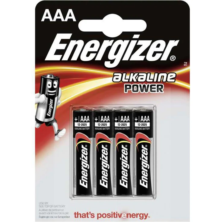 Energizer Batterie Alkaline Power AA-Mignon-LR6 4er-Packung – Bild 1