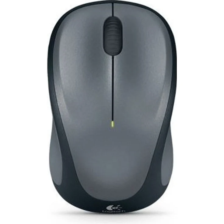 Logitech M235 Kabellose Maus, 2.4 GHz Verbindung via Unifying USB-Empfänger, 1000 DPI Sensor, 12-Monate Akkulaufzeit, PC-Mac - grau-schwarz – Bild 3