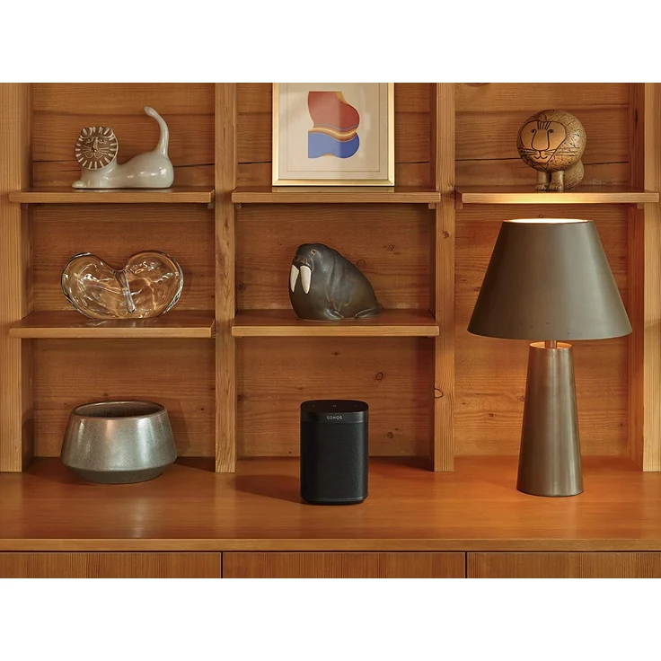 Sonos One SL Multiroom-Lautsprecher mit Webradio, geeignet für Indoor, Outdoor, schwarz – Bild 7