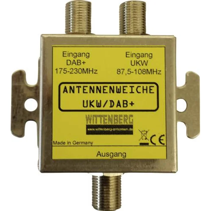 Wittenberg Antennen UKW & DAB+ Antennenweiche UKW, DAB+ – Bild 1