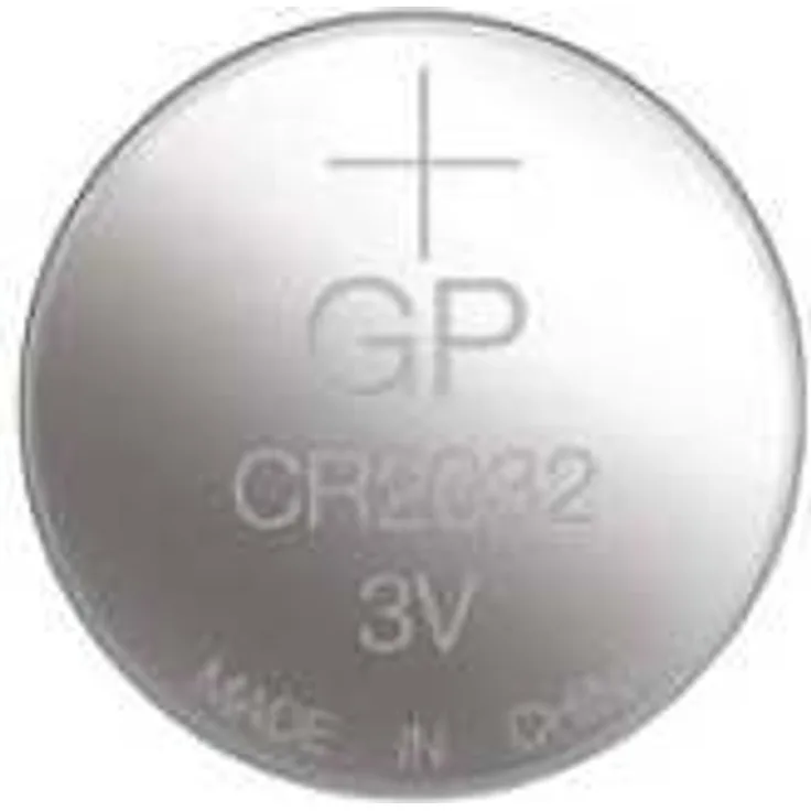 GP Battery Lithium Knopfzelle CR2032 5er Blister