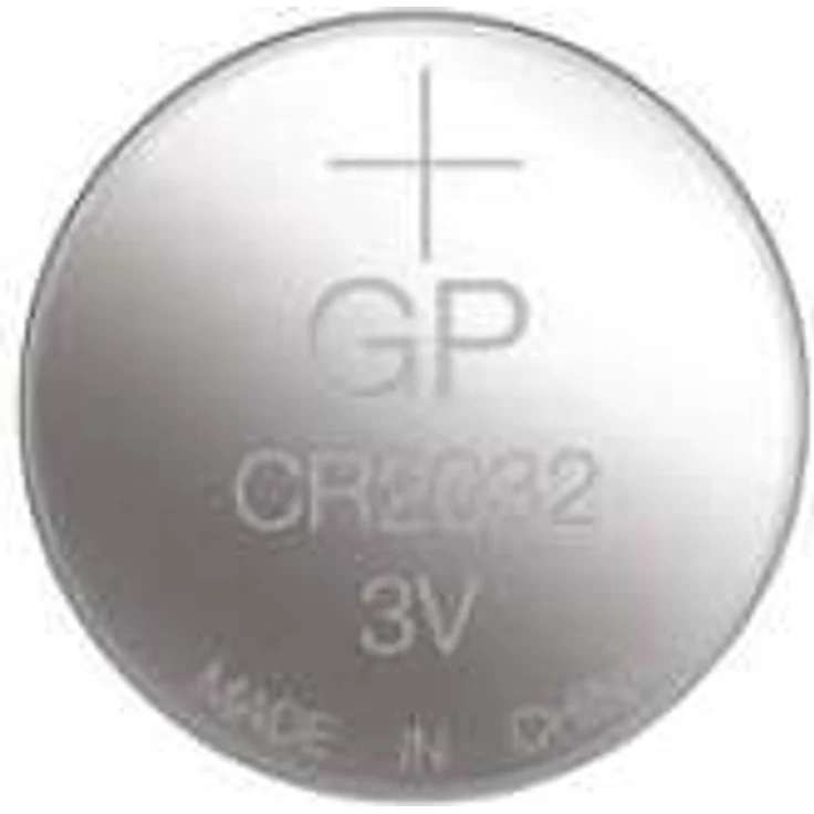 GP Battery Lithium Knopfzelle CR2032 5er Blister – Bild 1