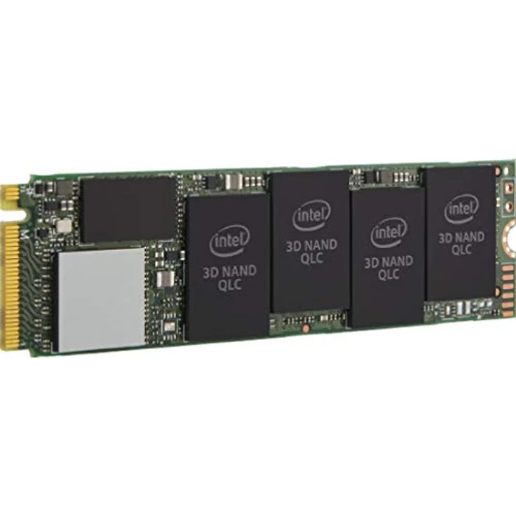 Intel Solid-State Drive 660p Series - Solid-State-Disk - verschlüsselt - 512 GB - intern - M.2 2280 - PCI Express 3.0 x4 (NVMe) - 256-Bit-AES (SSDPEKNW512G801) – Bild 1