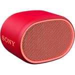 Sony SRS-XB01 tragbarer Bluetooth Lautsprecher (Extra Bass, 6h Akku, Spritzwassergeschützt) rot