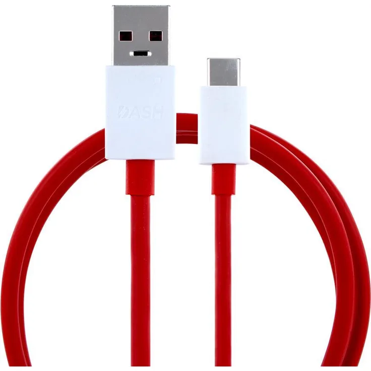 HTC - D301 - Dash Schnellladekabel / Datenkabel USB auf USB Typ C - 1m - Rot (D301)